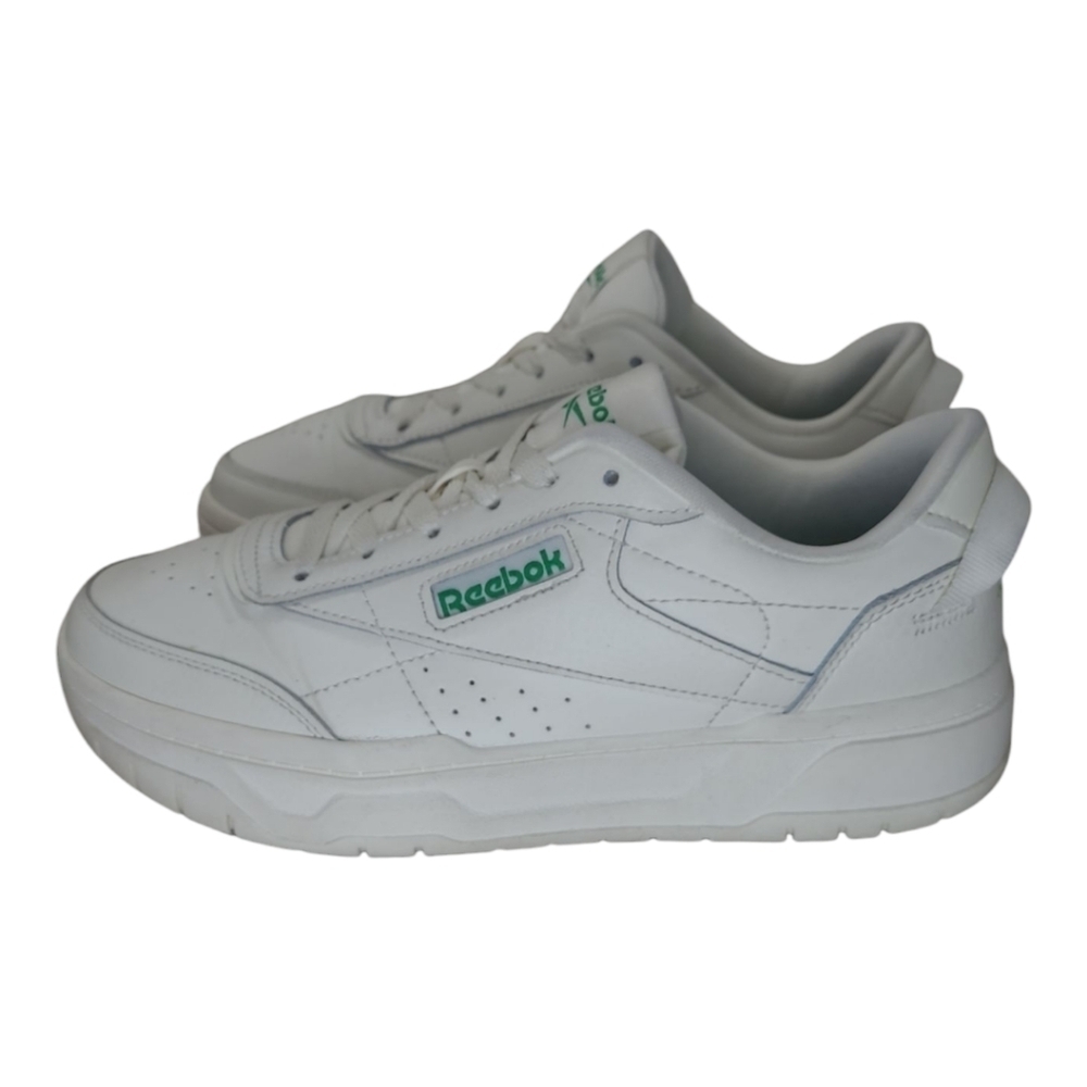 Reebok Tech Geo Club C Green/White Size 8 1/2 - Picture 11 of 16